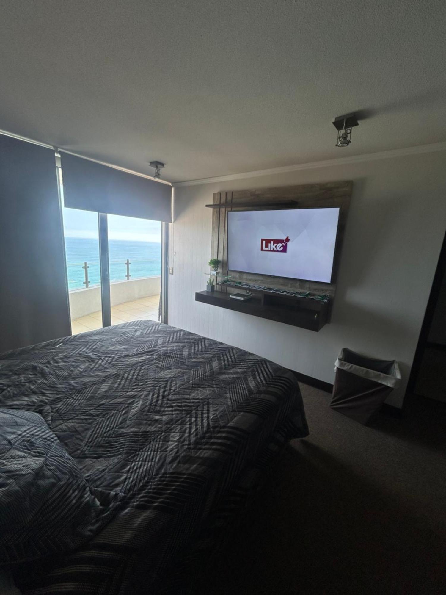 Apartamento Departamento Con Hermosa Terraza Y Vista Panoramica Al Mar 2d2b